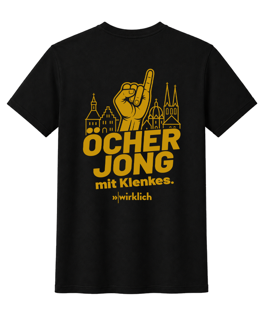 Öcher Jong mit Klenkes T-Shirt UNISEX