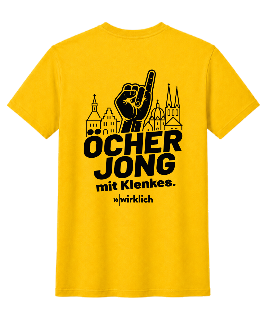 Öcher Jong mit Klenkes T-Shirt UNISEX