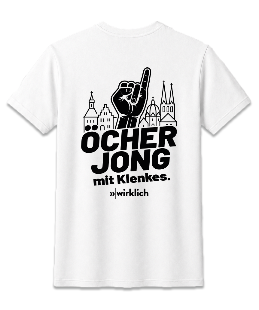 Öcher Jong mit Klenkes T-Shirt UNISEX